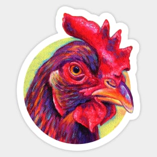 Rhode Island Red Chicken Sticker